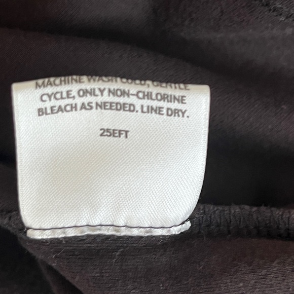 Eileen Fisher Plus Size Black Jersey Crew Neck Short Sleeve Tee Top 1X - Picture 6 of 8